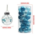 thumbnail image 7 of Leodye 30 PCS Christmas Balls Ornaments, Shatterproof Xmas Tree Decorations, Tree Hanging Ball Muti-Color Christmas Ball Ornament Set for Party Decoration Perfect Super Bulbs, 7 of 7