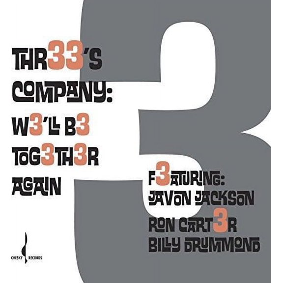 Three's Company - We'll Be Together Again - Jazz - CD