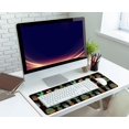 thumbnail image 4 of Cactus and Succulents Desk Mat,Cute Plant Extended Gaming Mouse Pad,Large Non-Slip Rubber Base Mousepad with Stitched Edges,Waterproof Mouse Mat Desk Pad for Office Game Home 35.4x15.75 in, 4 of 5