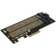 thumbnail image 1 of Accesorios de computadora, PCIE a M.2 SATA+NVME Tarjeta de expansión de disco dual NVMESSD Diseño revolucionario, 1 of 8