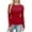 Red, variant on GJSYRH Women Long Sleeve Shirts Rib Knit Slim Fit Tops Basic Tee 2025 Fall Outfits Casual T-Shirt Underscrubs Layer Clothes