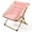 pink, variant on Comfy Chair, Soft Faux Fur Oversized Folding Accent Chair, Lounge Lazy Chair for Adults, Metal Frame Moon Chair for Bedroom, Living Room, Dorm Rooms, X-Large, Grey