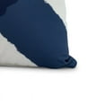 thumbnail image 2 of Simply Daisy, 20" x 20" X Marks the Spot, Geometric Print Outdoor Pillow, Navy, 2 of 2
