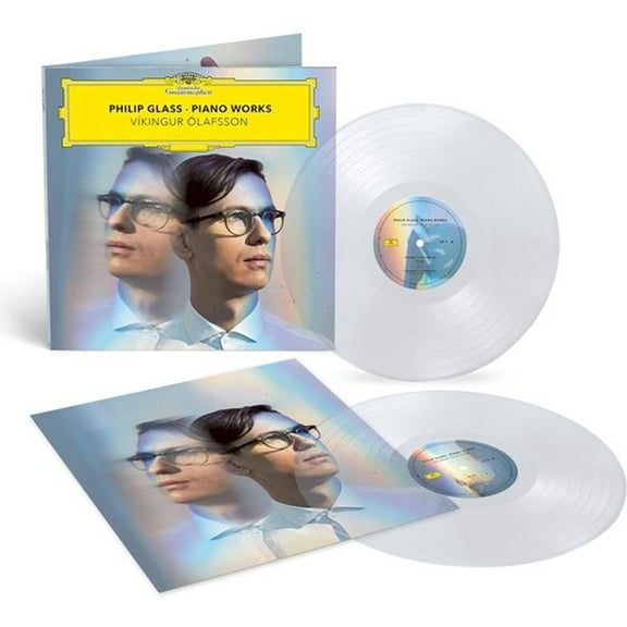 Vikingur Olafsson - Philip Glass: Piano Works   [Crystal Clear 2 LP] - Music & Performance - Vinyl