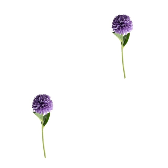 Baohd 1/2/3/5 10pack/lot Realistic Appearance Artificial Flower For Party Decor And Home Decor Purple 2PCS