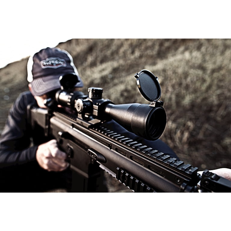 BUTLER CREEK スコープ Butler Creek Flip-Open Scope Cover, Fits 1.500