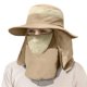 thumbnail image 1 of IYEBRAO Sombrero para el sol para hombre al aire libre con solapa para el cuello y la cara Protección UV Sombrero de pesca de ala ancha para senderismo Safari Jardinería UPF 50+, 1 of 1