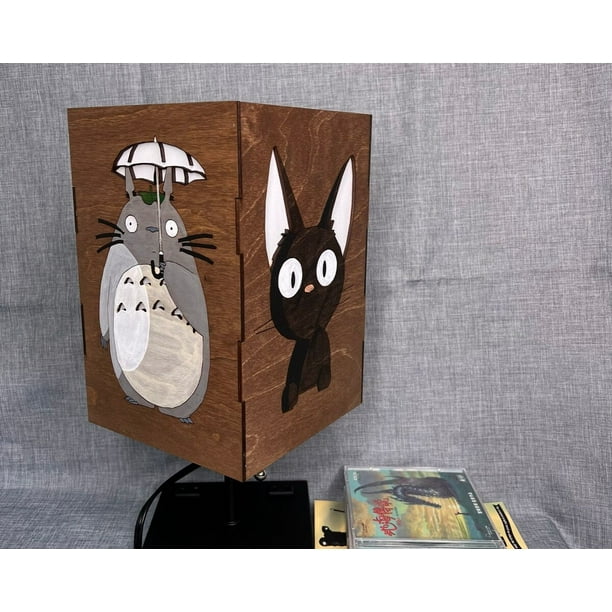 Studio Ghibli LED Table Lamp Gift Decor Sprites, Totoro, Calcifer