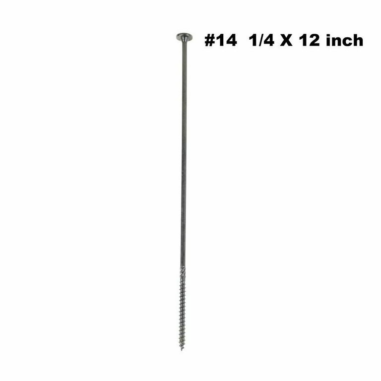 #8 X 2-1/2" Deck Screws - 200 Pack Rust Resistant Torx Drive Outdoor Wood Screws