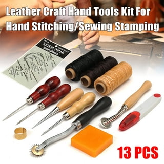 Leather Sewing Tools, RELIAN 20PCS Leather Craft Tool Kit 