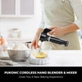 thumbnail image 2 of Pukomc Hand Mixer,5-in-1 Multifunctional Portable Charging Device Hand Blender,with lmmersion Blender and Beater,Whisk,Milkshake Bars,Blender Vessel,, 2 of 8