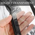 thumbnail image 3 of Grand Sac Fourre-Tout Transparent Imperméable pour Voyage, Sac de Toilette en PVC, 3 of 7