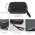 thumbnail image 2 of HAHDAXIA Guitar Pick Holder Case Compatible All Size Picks Storage Pouch Box-Bag for Fender, ChromaCast Guitar Accessory Storage Pouch (Black), 2 of 5