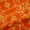 Orange, variant on Feelyou Gold Damask Black Out Curtains, Boho Butterfly Curtains Pack of 2 (42x63 Each)