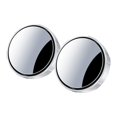 thumbnail image 2 of Hxlamzoo Clearance Item! 2PC Car Rearview Mirror Suction Cup Type Car Small Circular Mirror 360 Degree Rotation Wide-angle Large Field Of View Reversing Assist Blind Mirror, 2 of 5