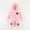 04Pink, variant on Hicidod Toddler Jumpsuit Romper Fleece Winter Warm Newborn Bodysuit Cute Hooded Thicken Infant Snowsuit