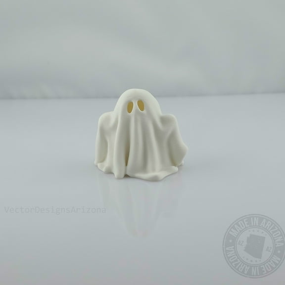 Elegant Minimalistic Ghost Decor 3″ Halloween Figurine 1-pack