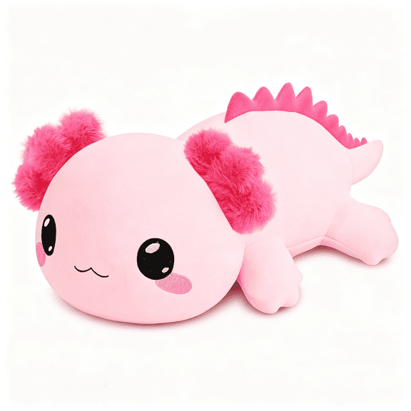 CYFW Weighted Stuffed Animals, Axolotl Stuffed Animal with Weighted Beads, Cute Plush Toy Pillow Gifts for Adults Kids Boys Girls Weighted Plush