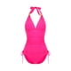 thumbnail image 2 of SAYOO Camisola de 2 piezas con cuello halter para mujer con cordón + bragas de bikini SAYOO Sexy, 2 of 9