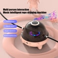 thumbnail image 4 of Máquina inteligente para saltar la cuerda, música, control remoto, entrenamiento para varias personas (rosa), 4 of 5