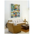 thumbnail image 7 of "Color Pattern I" Painting Print on Wrapped Canvas, 7 of 7