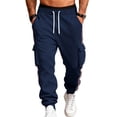 thumbnail image 1 of Pantalons Cargo Durables pour Usage Extérieur Quotidien avec Multiples Poches et Tissu Extensible Confortable Pantalons Utilitaires pour Randonnée et Style de Rue, 1 of 8