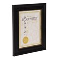 thumbnail image 3 of DesignOvation Stephan 8.5"x11" Black and Gold Certificate Frame, 3 of 5