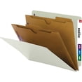 thumbnail image 4 of Smead End Tab Class Folders Pkt Div GY/GN 10/BX Letter (26710), 4 of 5