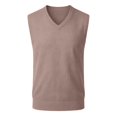 thumbnail image 6 of Maean Men Sweater Vest V Neck Knitted Pullover Sleeveless Sweaters Tops Vests Fall Winter Sweaters, 6 of 7