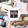 thumbnail image 6 of FORMRS 1-Subject Spiral Notebook 8" x 5" College Ruled 60 Refillable Sheet A5 Hard Cover, 2 Pack, Pink Record, 6 of 7