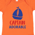 thumbnail image 4 of Inktastic Captain Adorable, Sail Boat, Sailing - Red Blue Boys Baby Bodysuit, 4 of 5