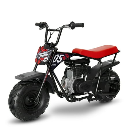 Mega Moto Gas Mini Bike Red & Black 105cc
