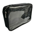 thumbnail image 1 of Bolsa de maquillaje transparente de PVC Yinane organizador de cosméticos grande, 1 of 7