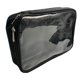 thumbnail image 1 of Bolsa organizadora de cosméticos transparente, bolso cosmético multifunción, bolsa de utilidad portátil impermeable de PVC para Personal de negocios Grande, 1 of 7