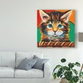 thumbnail image 3 of Trademark Fine Art 'Kitten in Basket I' Canvas Art by Carolee Vitaletti, 3 of 4