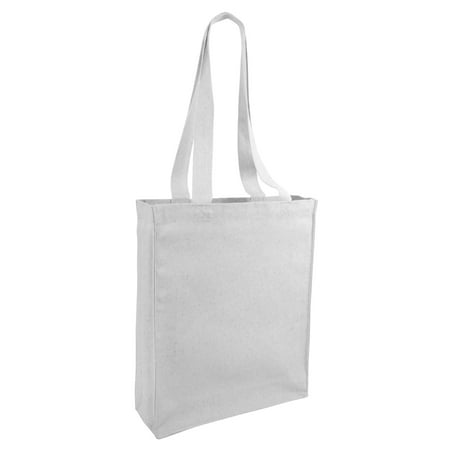1 Dozen 12 Pack Reusable Canvas Tote Bag Book With Gusset White 1 Dozen 12 Pack Reusable Canvas Tote Bag Book With Gusset White