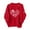 Red#02, variant on Sweatshirt for Women Fashion Valentines Day Comfortable Heart Printed Pullover Tops Trendy Loose Long Sleeve Crew Neck Blouse Sweatshirt XS-XL