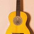 thumbnail image 3 of SHISUYAN Acoustic Guitar Hole Plug 1Set Chocolate Wood for Professional Performance, 3 of 8