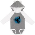 thumbnail image 3 of Inktastic Motocross Rider Freestyle Sports Boys Long Sleeve Baby Bodysuit, 3 of 5