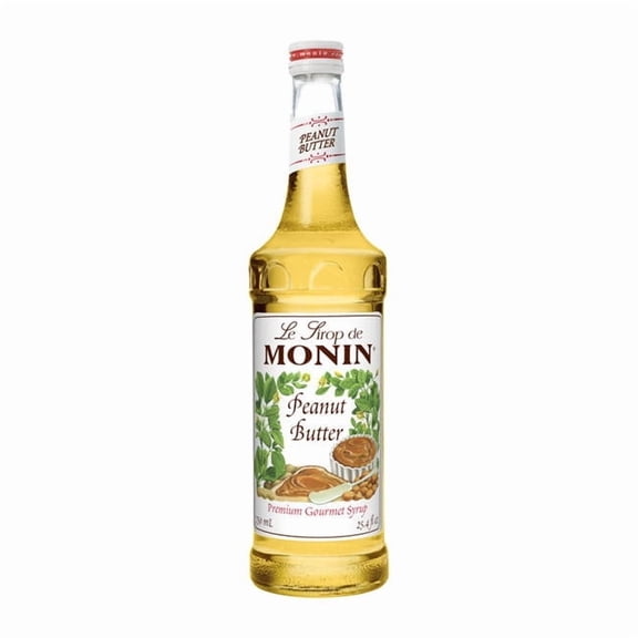 Monin Peanut Butter Syrup cs 12/750 ml