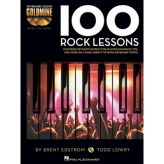 Keyboard Lesson Goldmine 100 Rock Lessons, (Paperback)
