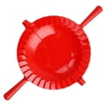thumbnail image 1 of Dumpling Maker Press 2 in 1 Dough Cutter Sealer Pierogi Calzone Mold Large Bpa Free Plastic Empanada Maker Hand Pie Machine for Chinese Dumplings Potstickers Ravioli Kitchen Tool, A Dumpling Mold, 1 of 4