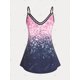 thumbnail image 3 of Tank Top de Talla Extra con Estampado de Estrella y Curvo Talla Extra Rosegal  Camisetas sin mangas de talla grande, 3 of 5