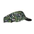 thumbnail image 1 of Fotbe Fun Panda Playing With Bamboo Leaves Visera Deportiva con Diseño, Gorra Abierta Ajustable de Algodón para Mujer y Hombre, 1 of 7