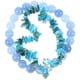 thumbnail image 1 of KAKOWELY 2 pulseras de piedra natural para mujer, pulseras de cuentas con dije de mariposa, cadena de mano decorativa para mujer, 1 of 5