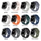 thumbnail image 1 of Correa de silicona para iWatch deportiva ultra transpirable y absorbente del sudor de 1 a 8 generaciones para Apple, 1 of 3