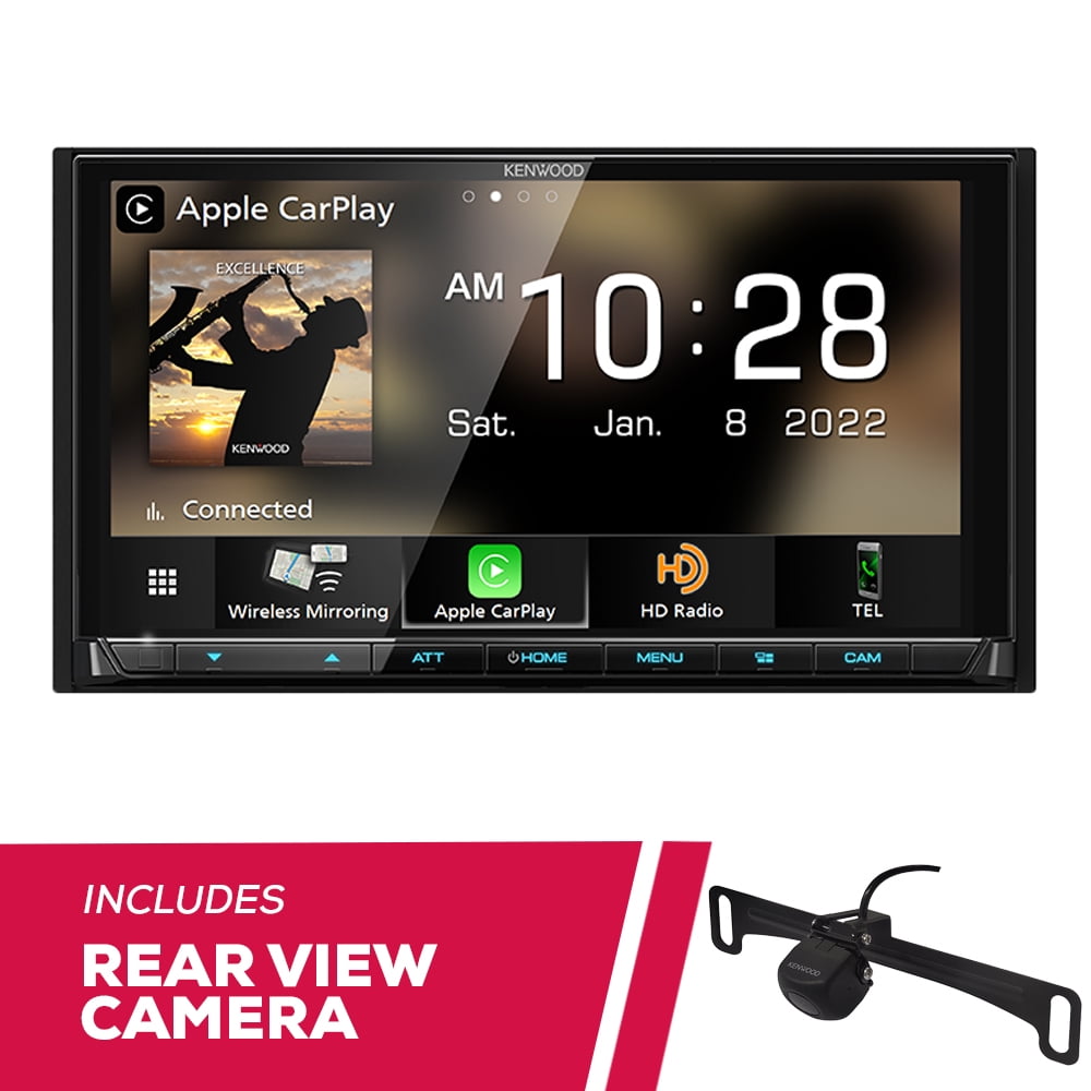 New Kenwood DMX958XR 6.8" Digital Multimedia w/ License Plate Backup Camera