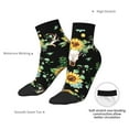 thumbnail image 6 of Fuzoiu Print Adult Socks, Crew Moisture-wicking Socks, Unisex Cushion Crew Socks,Casual Sports Ankle Socks, 6 of 7
