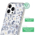 thumbnail image 3 of onn Blue Toile Phone Case for iPhone 16 Pro Max, 3 of 6