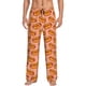 thumbnail image 1 of Fotbe Cartoon Hot Dog Pantalones de Pijama para Hombre, Pantalones de Dormir, Pantalones de Casa con Cintura Ajustable y Bolsillos-Small, 1 of 6